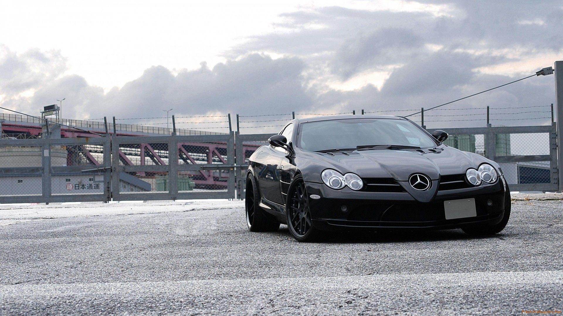 1920x1080 mercedes benz slr mclaren black wallpaper