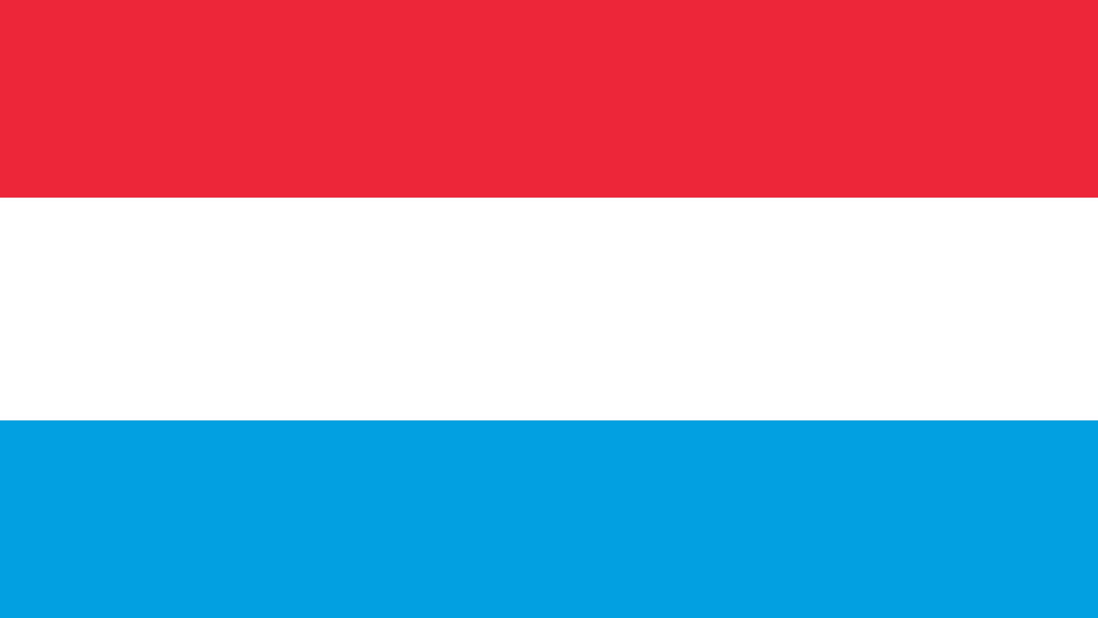 3840x2160 Luxembourg Flag UHD 4K Wallpaper