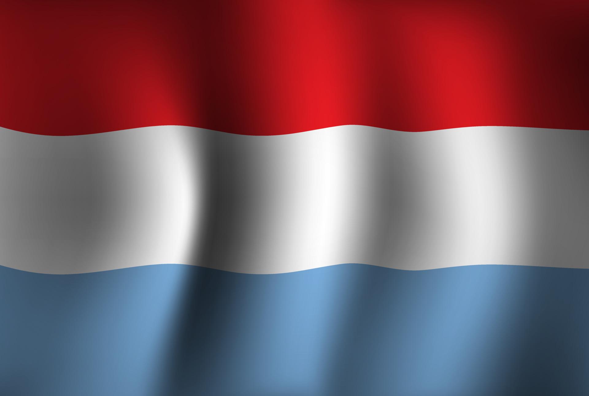 1920x1293 Luxembourg Flag Background Waving 3D. National Independence Day Banner Wallpaper