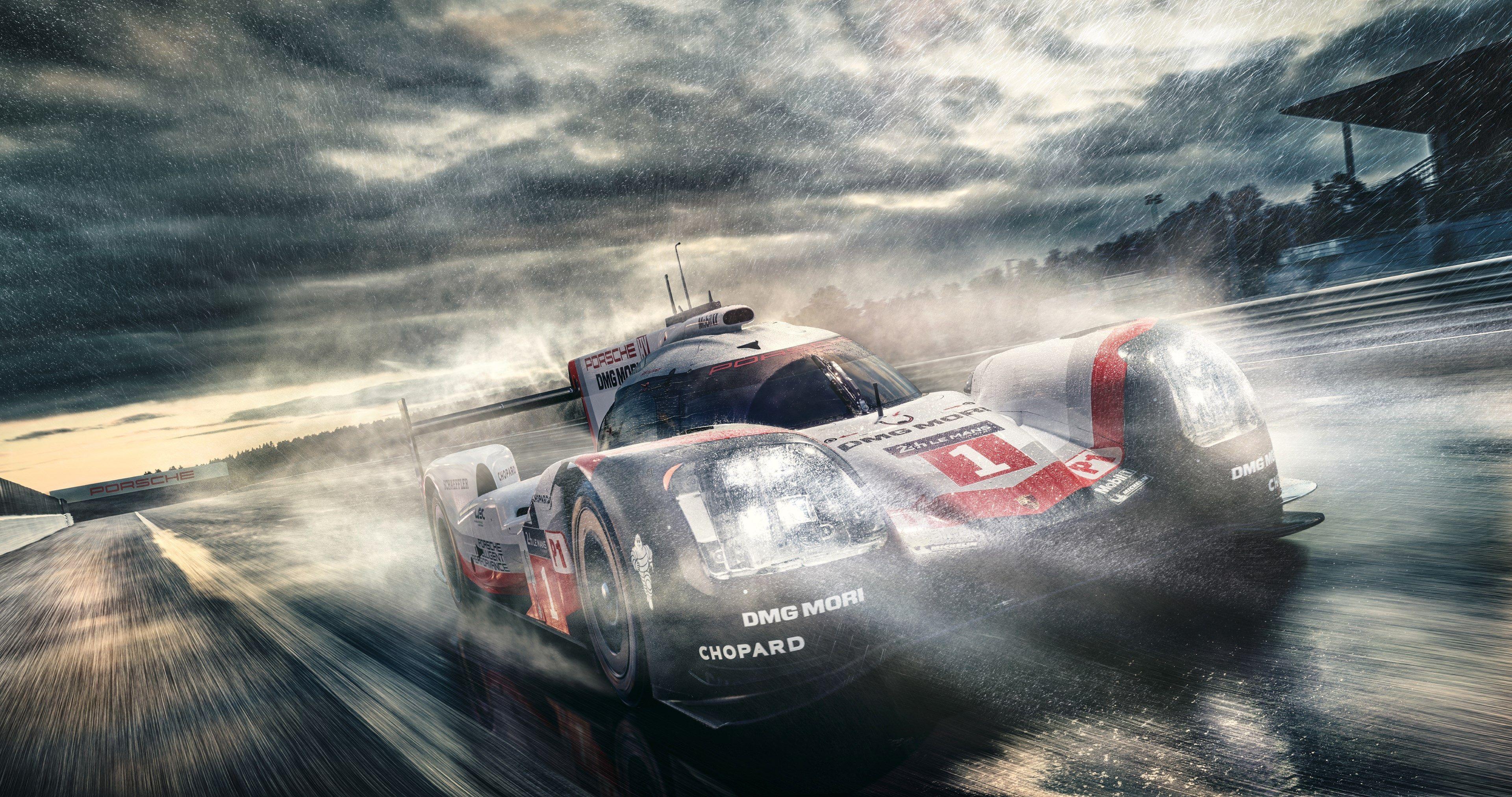 3840x2025 porsche 919 hybrid 4k free desk top wallpaper. Voiture de course, Porsche, Supercars