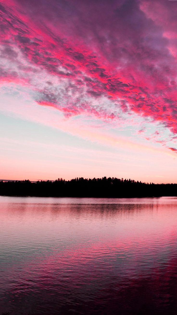 Pink Lake Wallpapers - Top Free Pink Lake Backgrounds - WallpaperAccess