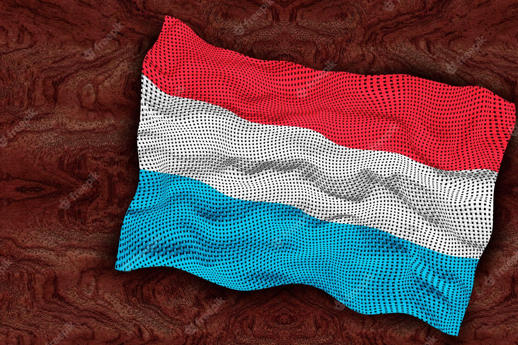 2000x1333 Premium Photo. National flag of luxembourg background with flag of luxembourg