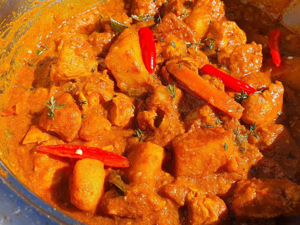 1024x768 Boneless Chicken Curry with Potato & Carrot Curry Recipes