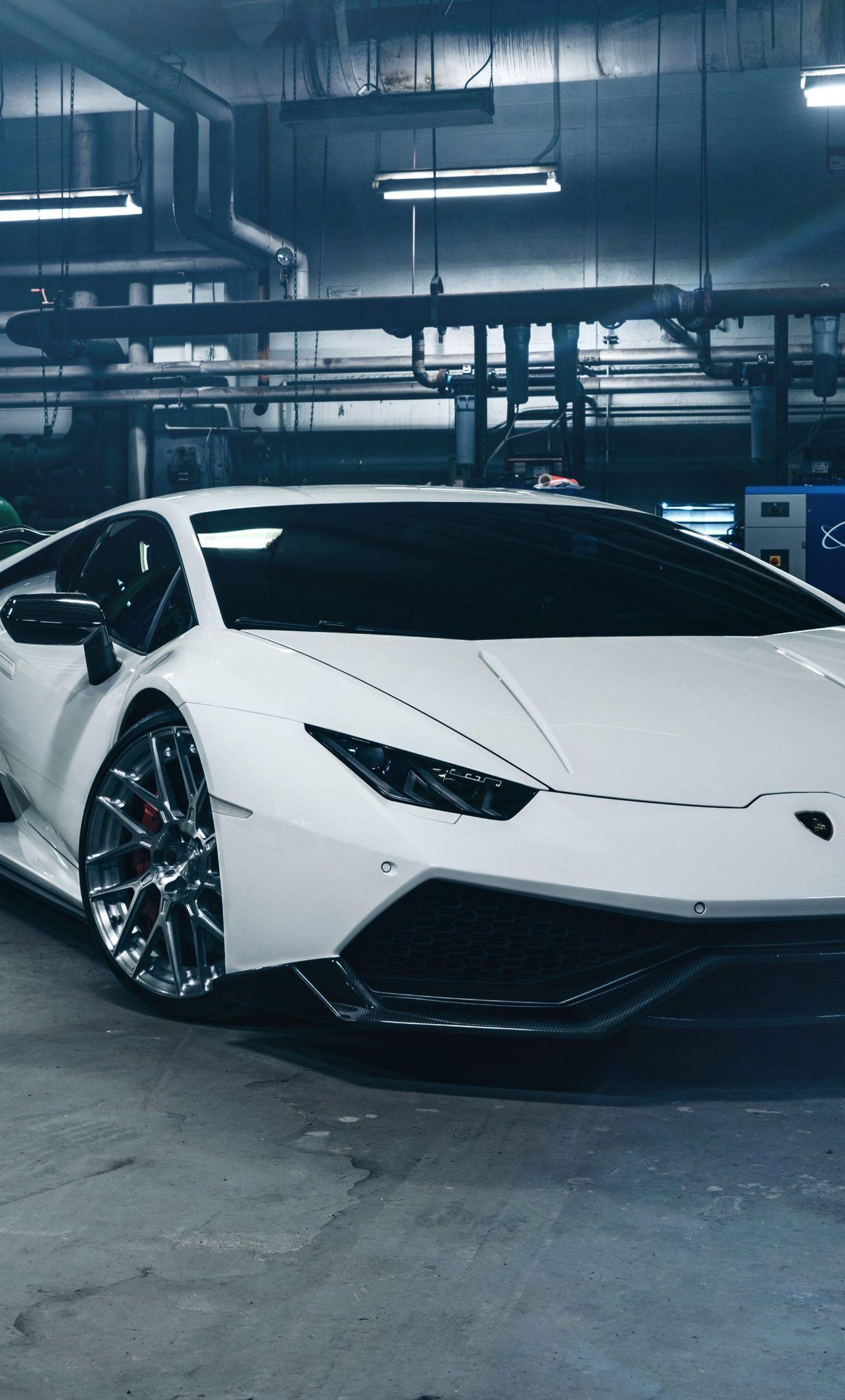1280x2120 Download 1280x2120 wallpaper white, sport, lamborghini huracan