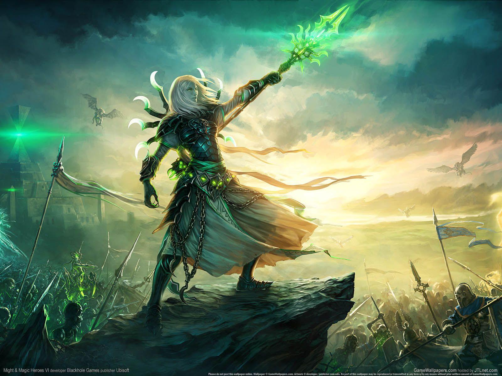 1600x1200 Wallpaper image & Magic: Heroes VI Game. Fantasy art, Fantasy battle, Illustration art