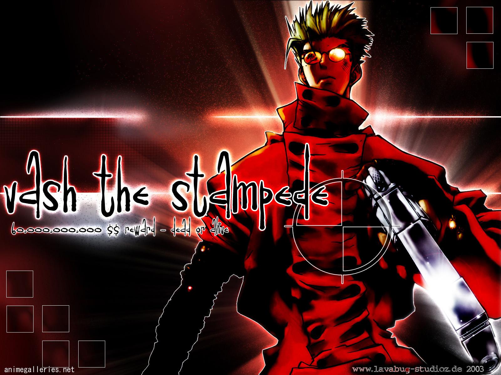 1600x1200 gun trigun vash the stampede weapon. konachan.com.com Anime Wallpaper