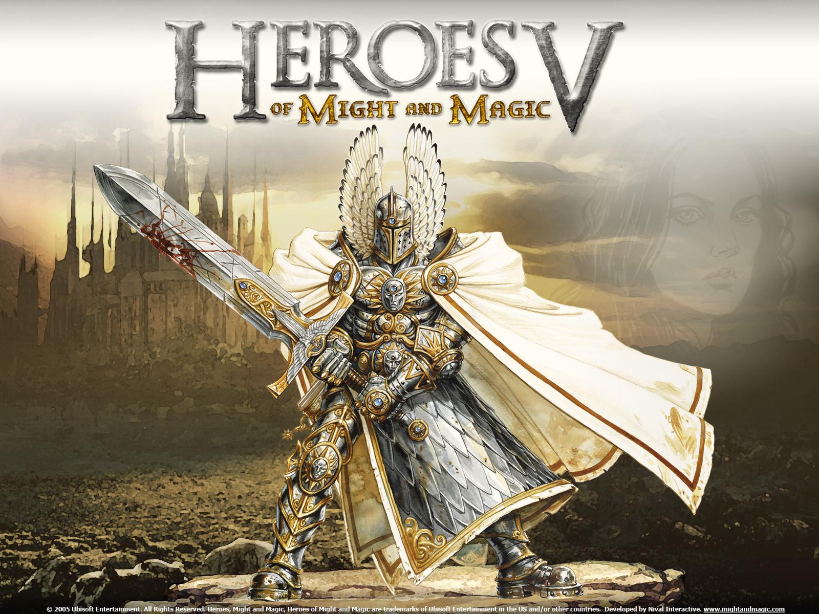 1600x1200 Heroes of Might and Magic V (2006) promotional art