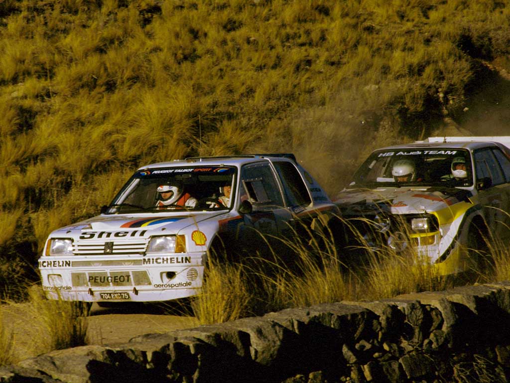 1024x768 Peugeot 205 T16 Group B