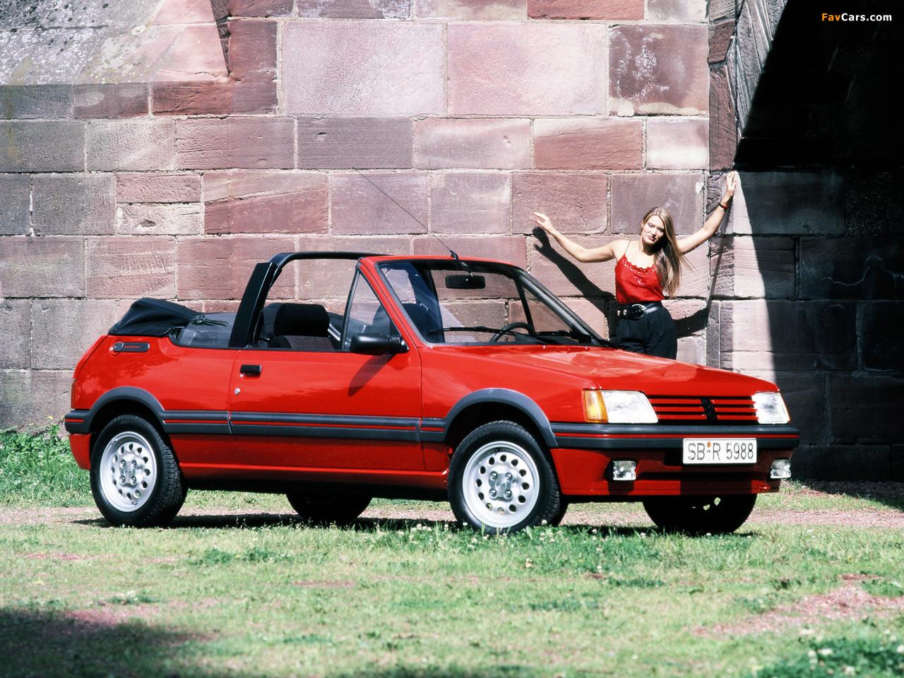 1280x960 Peugeot 205 Cabrio 1986–94 wallpaper (1280x960)