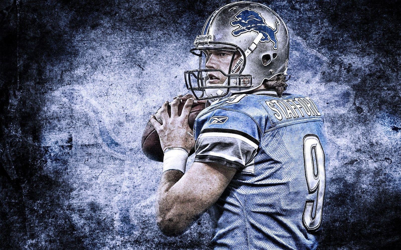 Download wallpapers 4k, Matthew Stafford, grunge art, Los Angeles Rams,  american football, NFL, John Matthew Stafford, LA Rams, quarterback,  Matthew Stafford 4K, blue abstract rays, Matthew Stafford Los Angeles Rams  for desktop