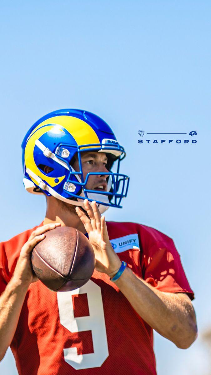 675x1200 Matthew Stafford. La rams football, Rams football, Nfl uniforms