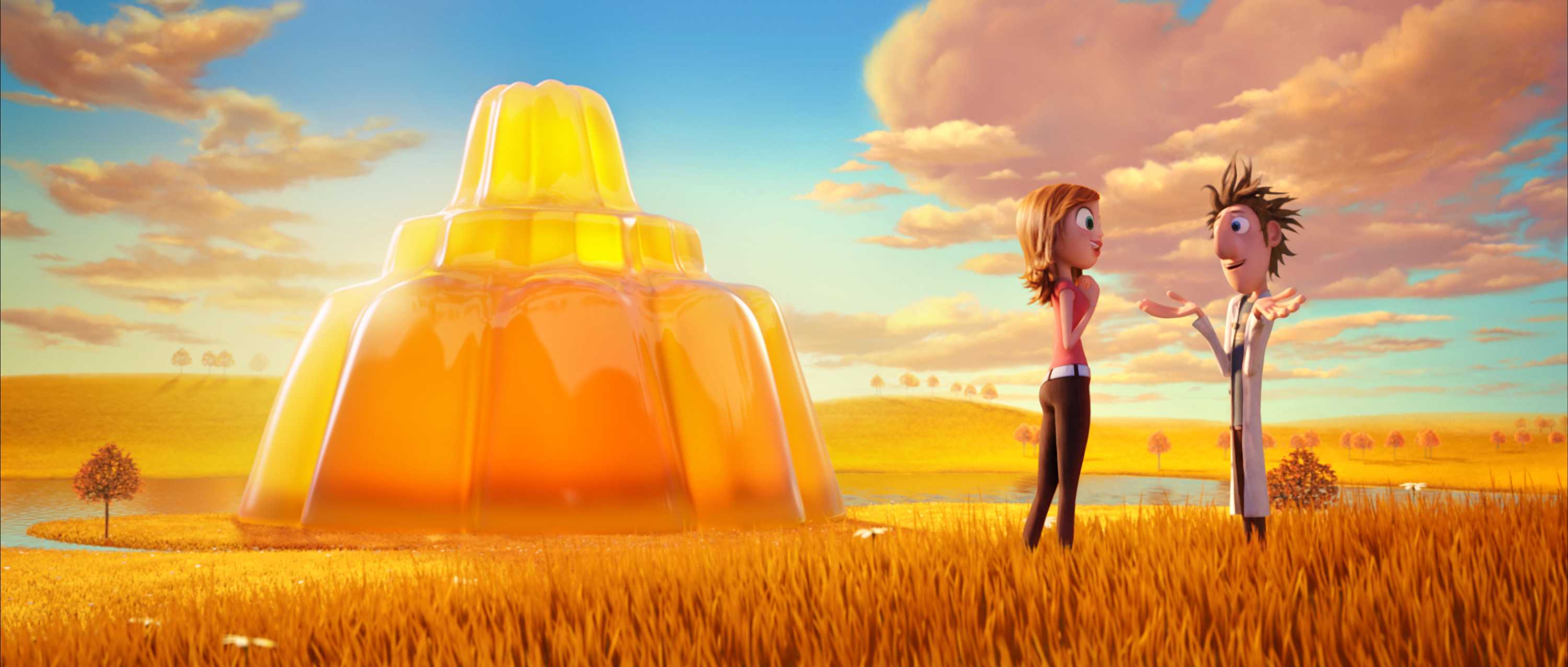 3000x1277 Download Cloudy With A Chance Of Meatballs wallpaper for mobile phone, free Cloudy With A Chance Of Meatballs HD picture