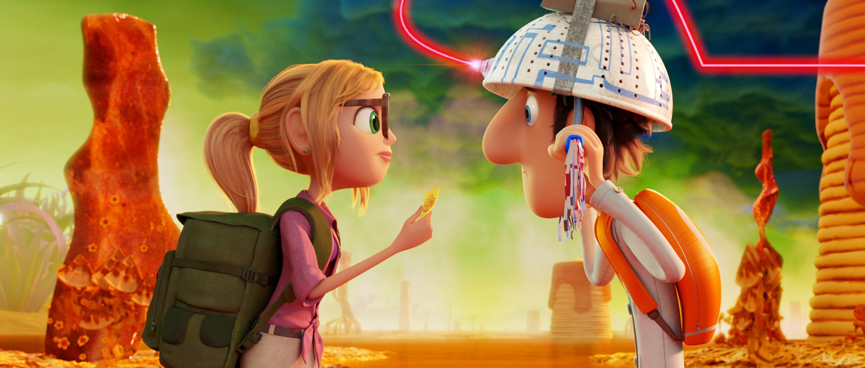 3000x1277 Cloudy with a Chance of Meatballs 2 Gallery HD Wallpaper