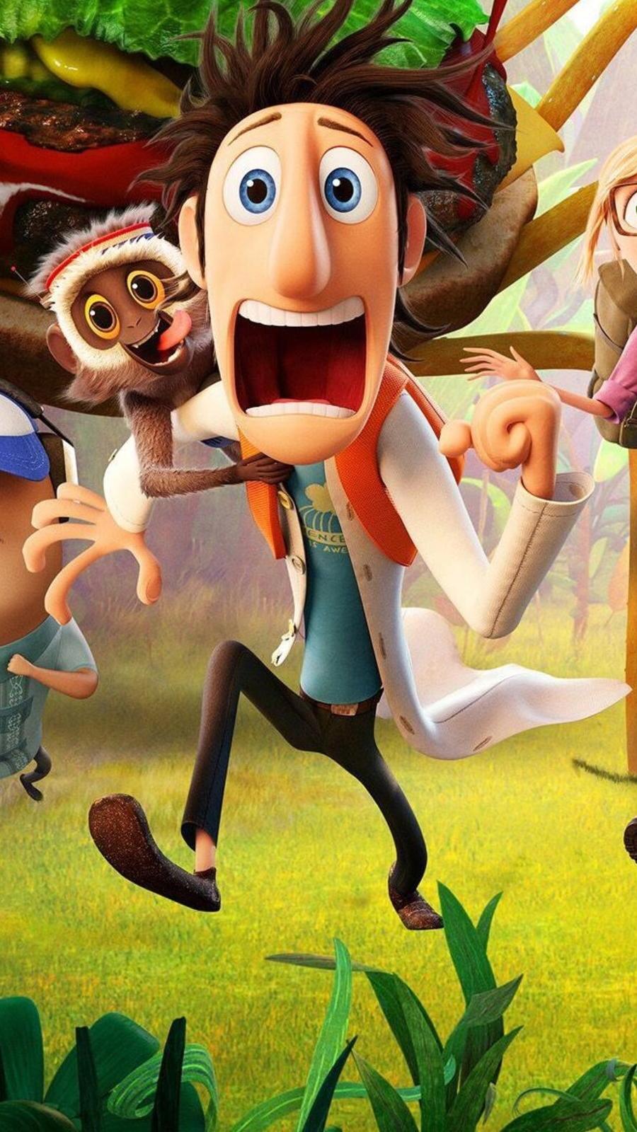 900x1600 Cloudy With A Chance of Meatballs Wallpaper Free Download