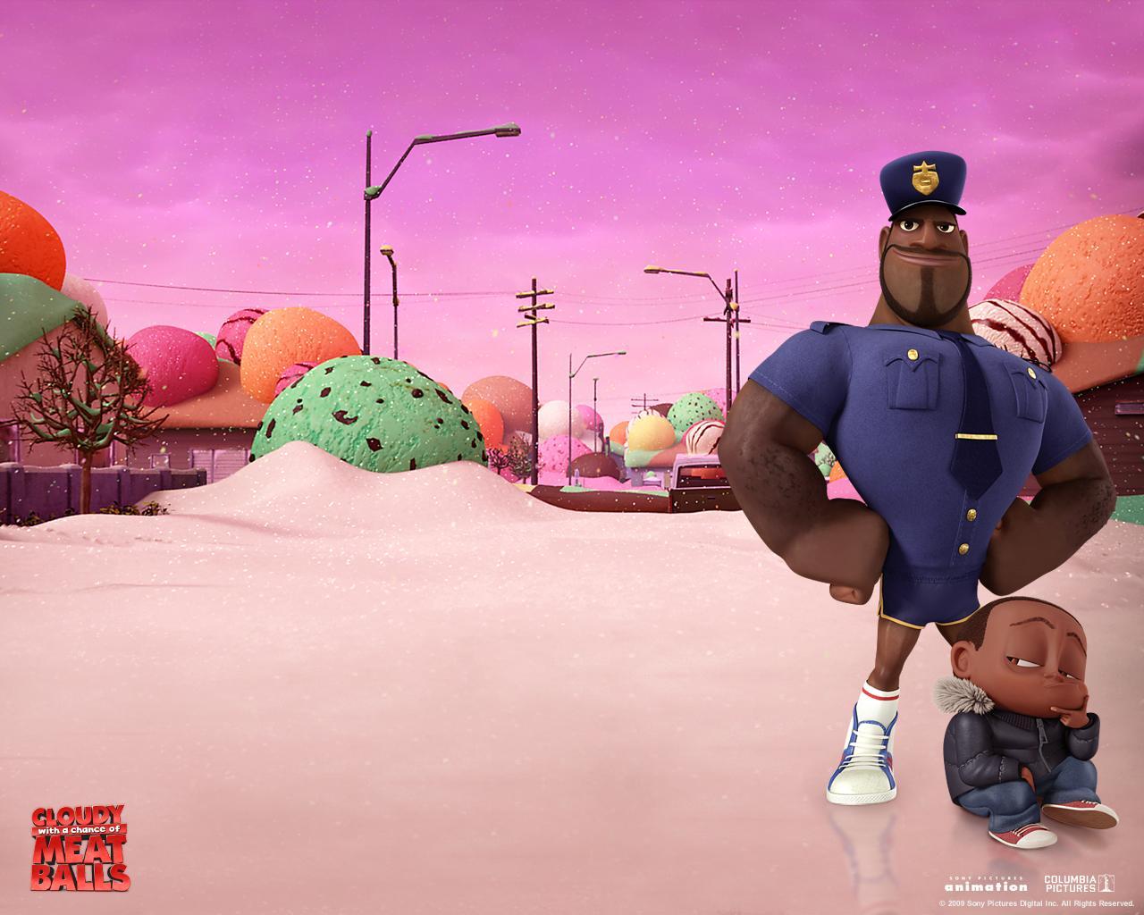1280x1024 Photos Cloudy with a Chance of Meatballs Cartoons