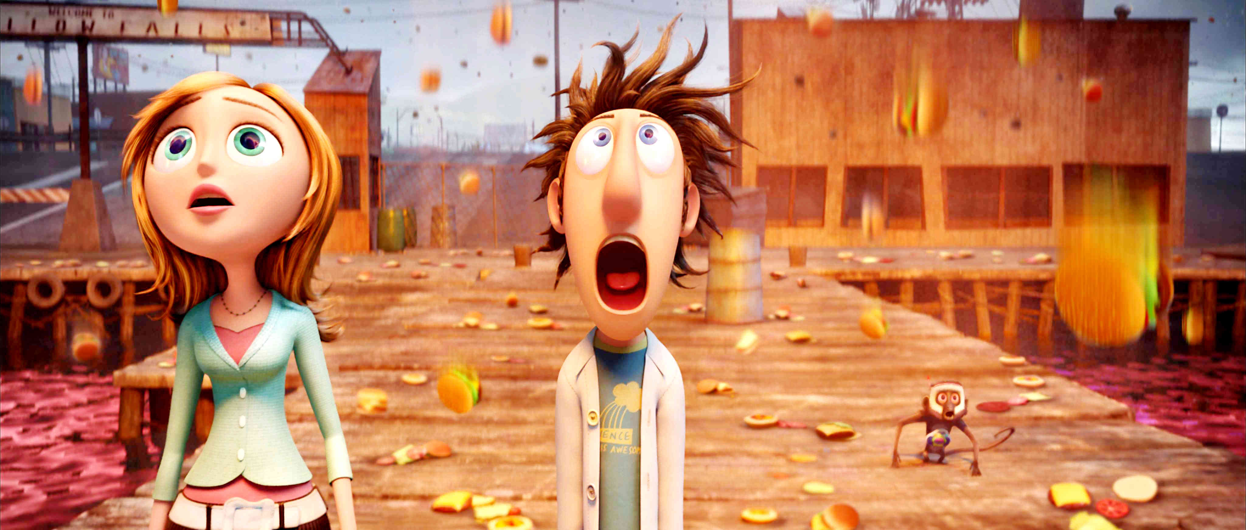 4096x1743 Free download Top HD Cloudy With A Chance Of Meatballs Wallpaper Cartoons HD [4096x1743] for your Desktop, Mobile & Tablet. Explore Cloudy With A Chance Of Meatballs Wallpaper