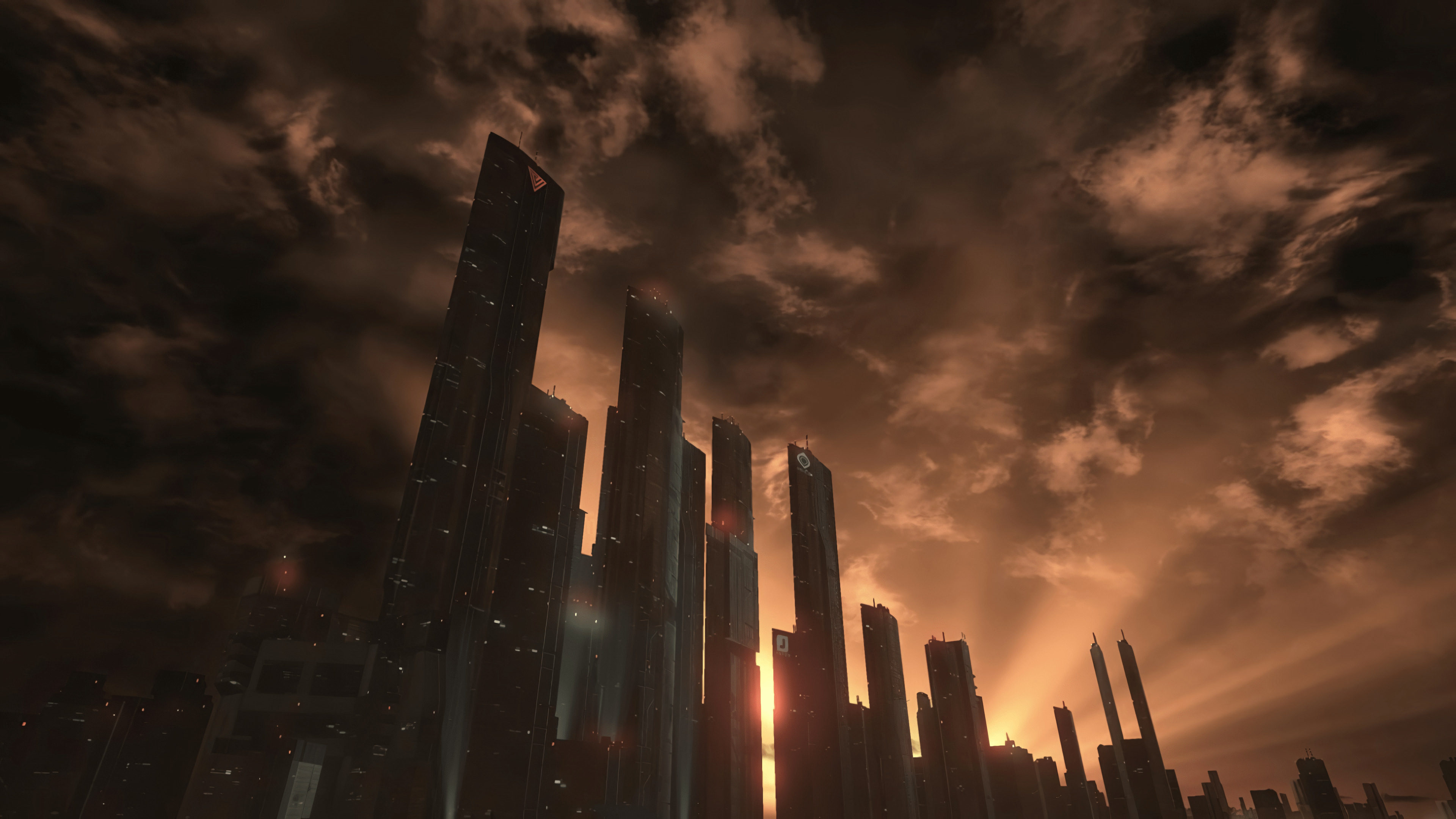 3840x2160 New Mombasa (Halo 3: ODST) [3840x2160]