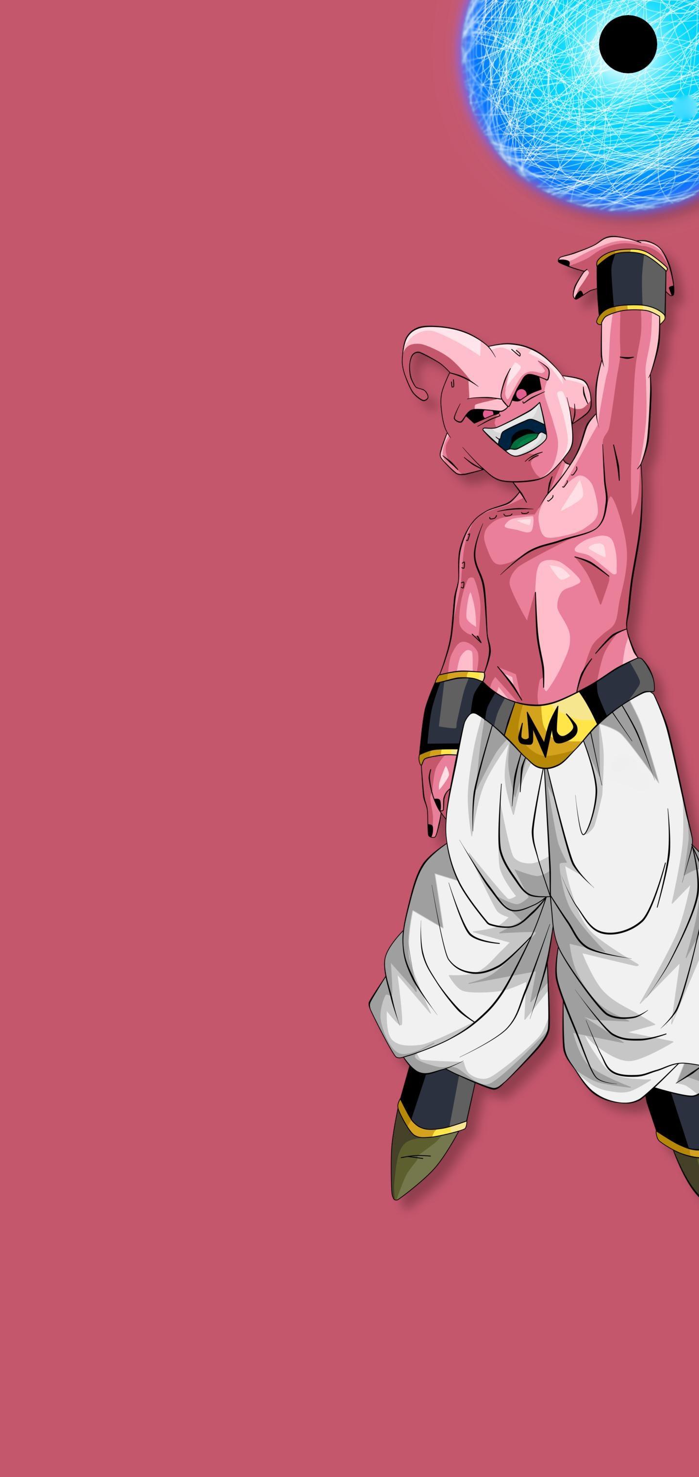 Anime Dragon Ball Z, Majin Buu, 1440x3040 Phone HD Wallpaper