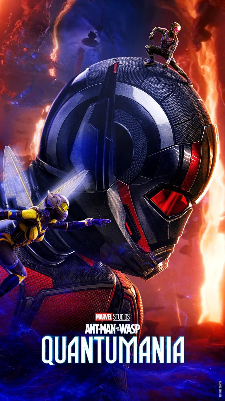 768x1366 Step Into A New Dynasty With These Mobile And Video Call Wallpaper Featuring Marvel Studios' Ant Man And The Wasp: Quantumania