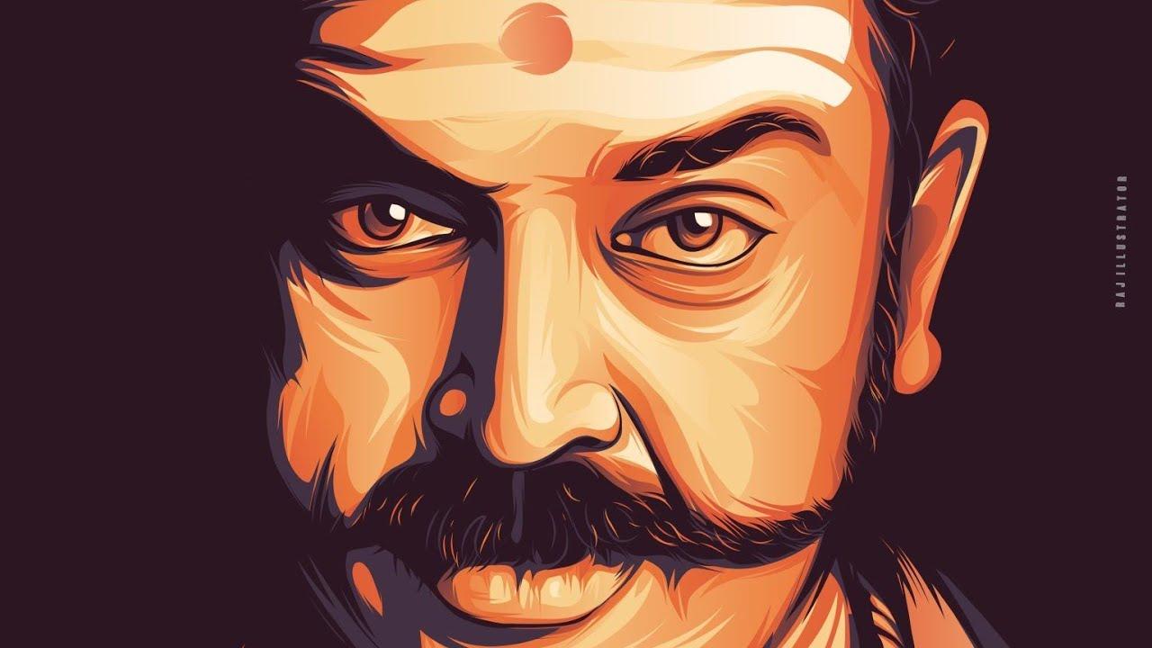 1280x720 Virumandi bgm- Kamal mass reply to haters