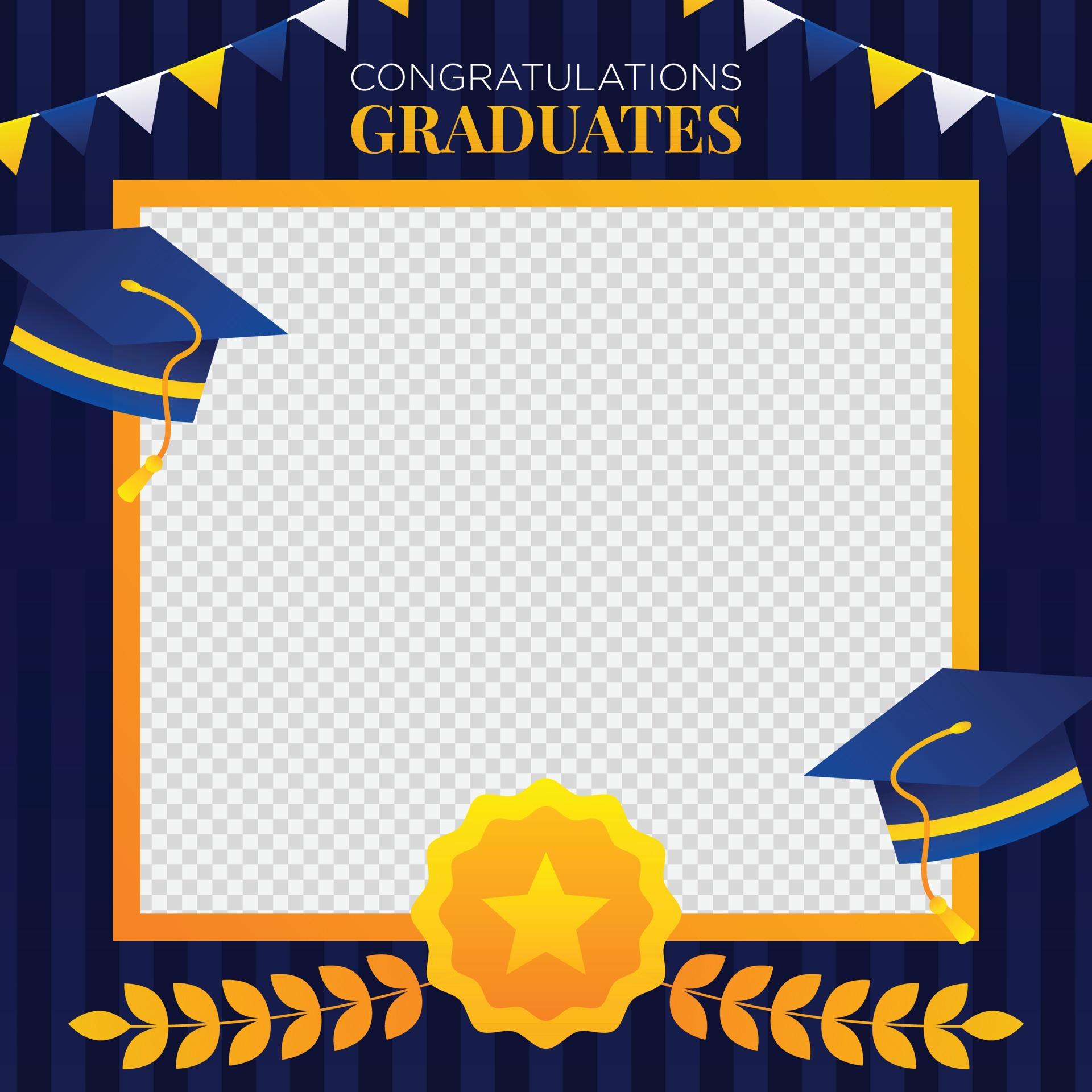 1920x1920 Graduation Photo Booth Background