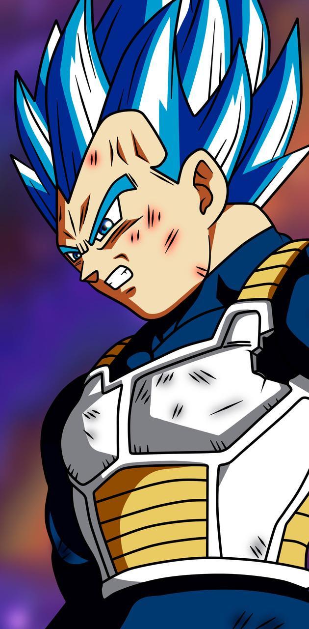 630x1280 vegeta full power wallpaper