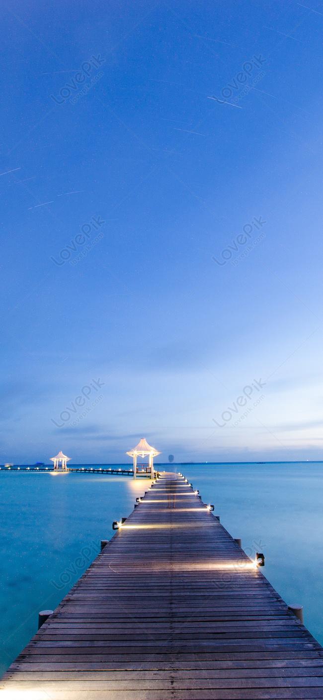 650x1407 Maldives Sea View Cell Phone Wallpaper Image Free Download