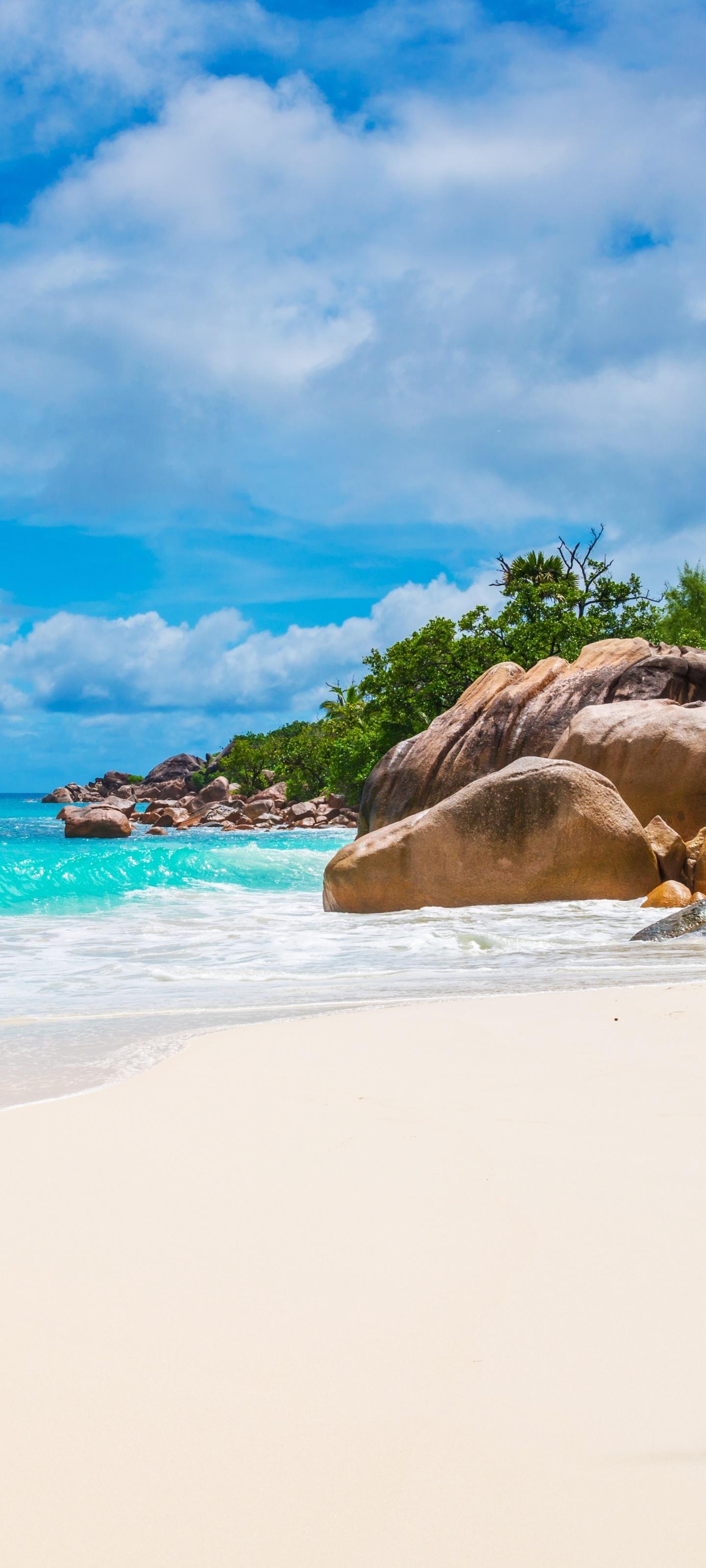 1440x3200 Wallpaper / Earth Beach Phone Wallpaper, Ocean, Maldives, Seychelles, Sand, Tropical, 1440x3200 free download