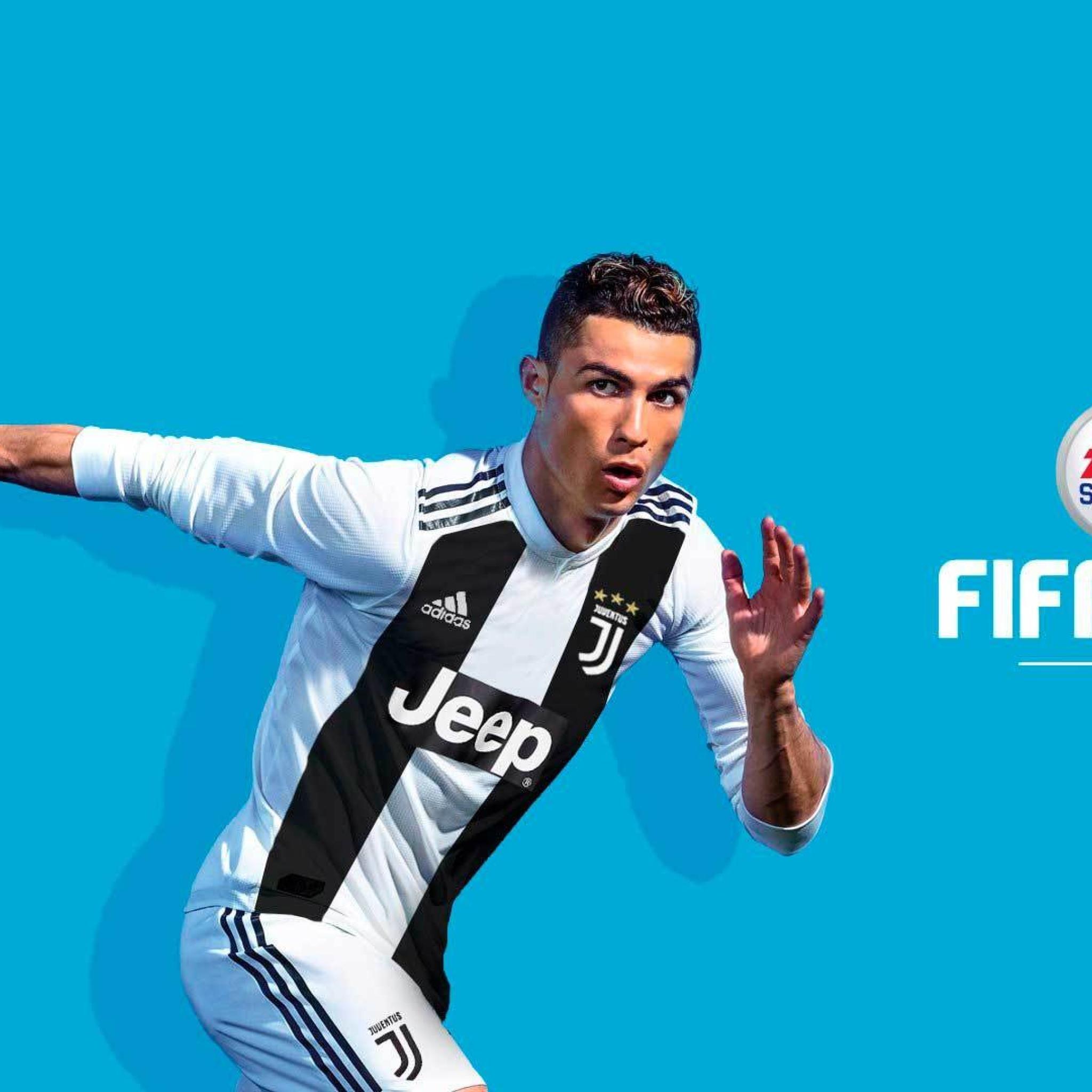 2048x2048 Cristiano Ronaldo FIFA 19 Game iPad Air Wallpaper, HD Games 4K Wallpaper, Image, Photo and Background