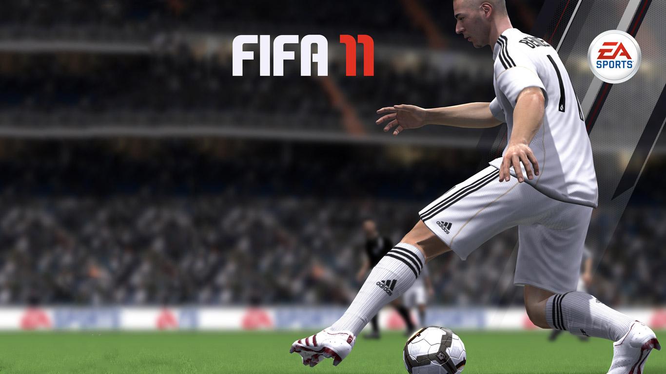 1366x768 Free FIFA 11 Wallpaper in 1366x768