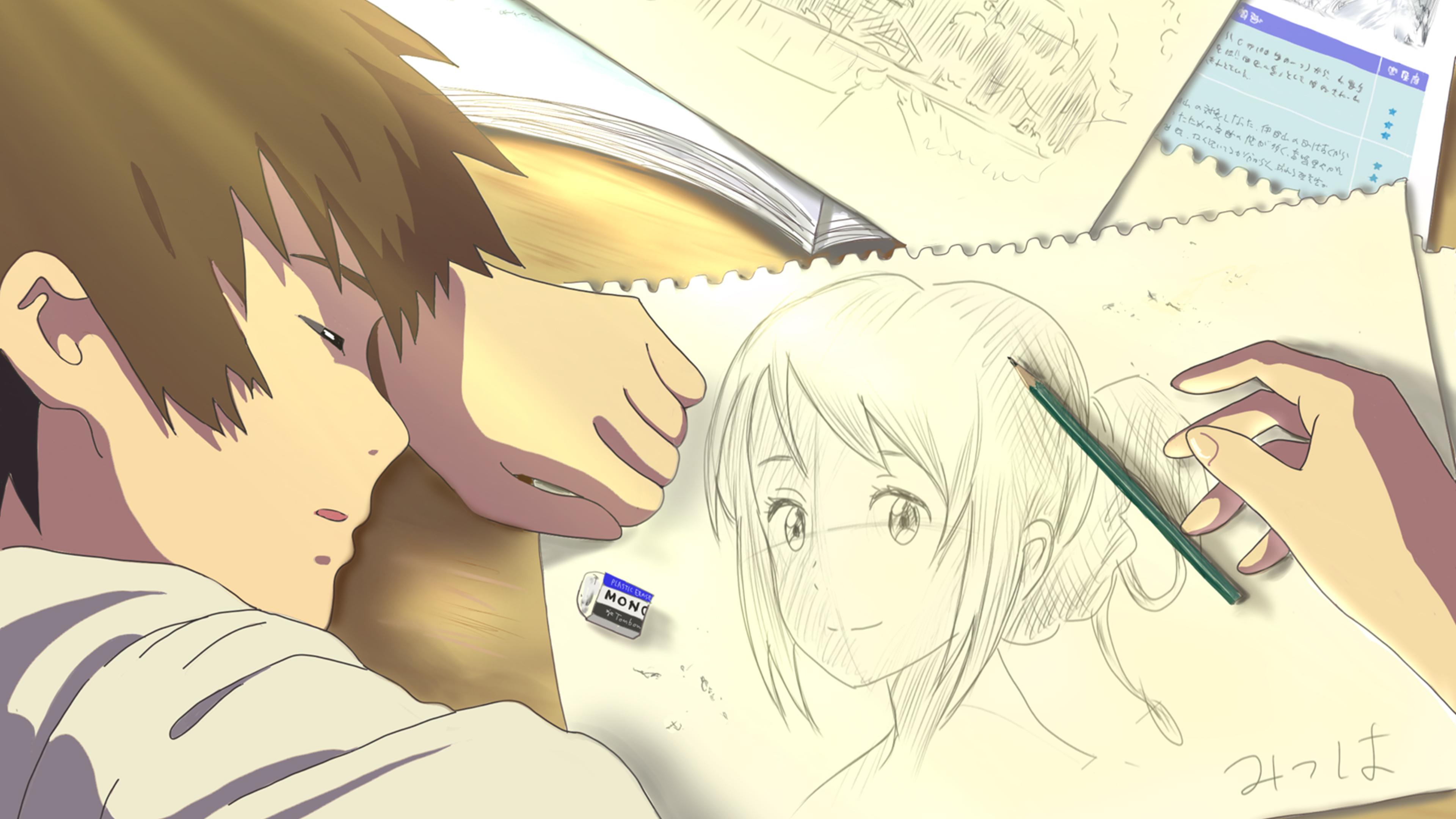 3840x2160 3840x2160 Mitsuha Miyamizu, Anime, Taki Tachibana, Your Name. wallpaper JPG Gallery HD Wallpaper