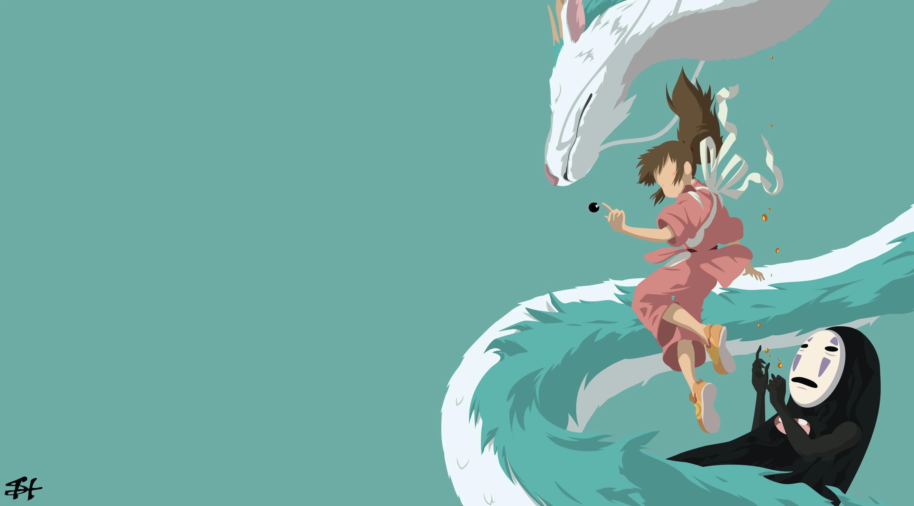 3840x2129 Spirited Away Wallpaper and Background 4K, HD, Dual Screen