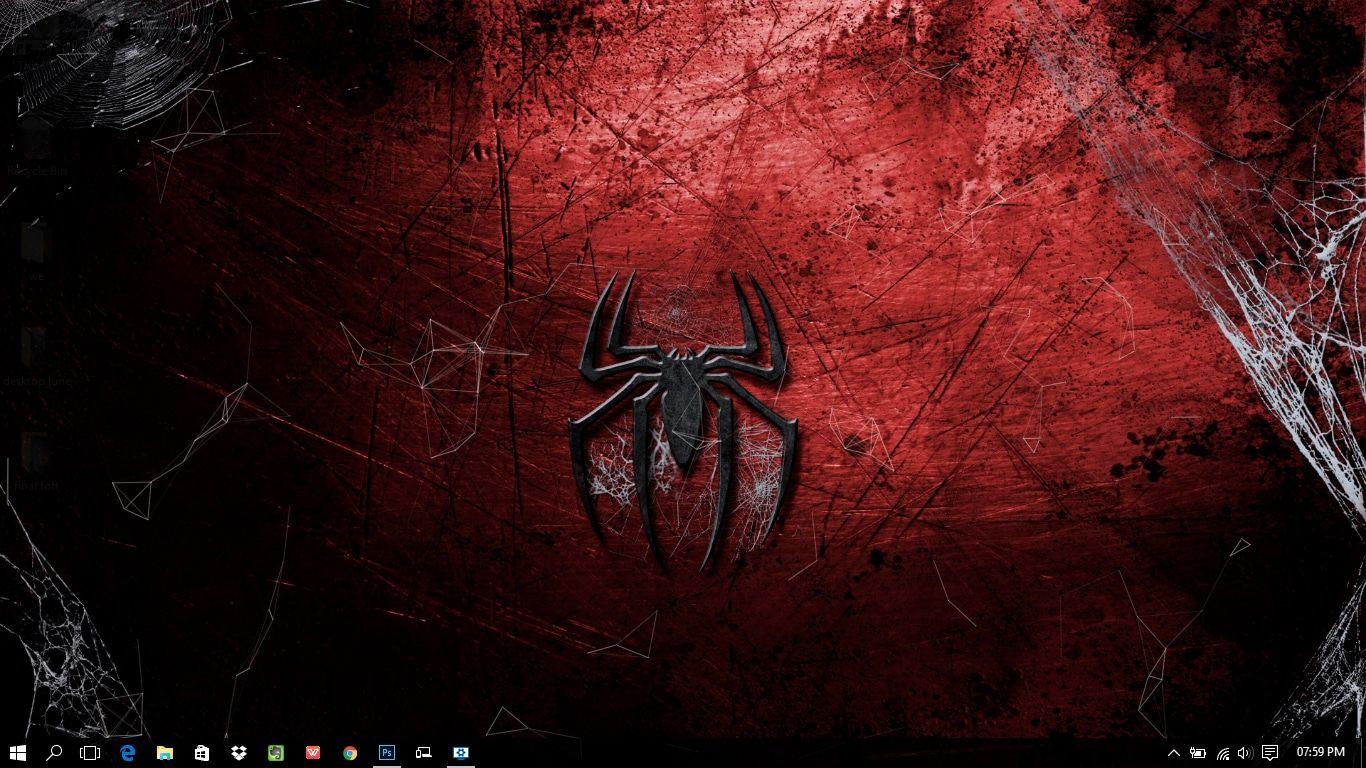 1366x768 Spider Man Web wallpaper engine free download