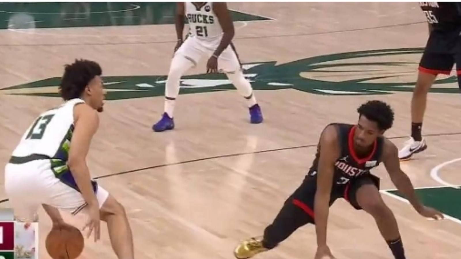 1600x900 Watch: Twitter reacts to unique celebration of Jordan Nwora after snatching ankles of Armoni Brooks FirstSportz