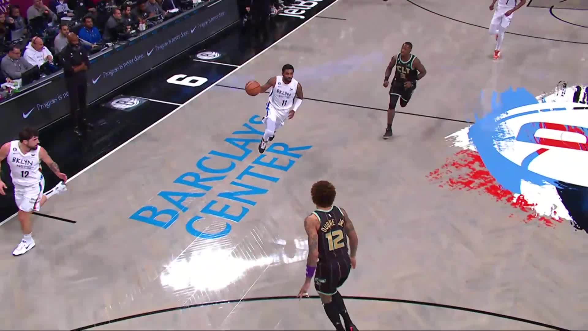 1920x1080 Kyrie Irving With A 2 Pointer Vs The Charlotte Hornets