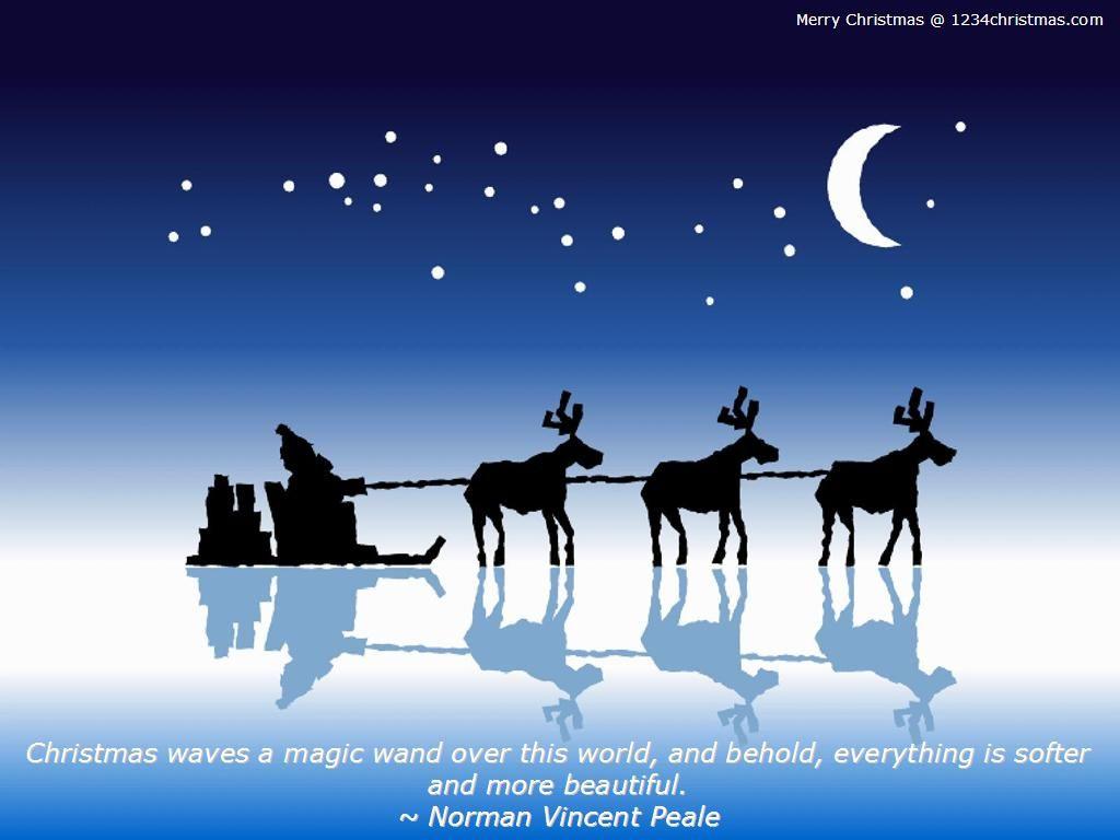 1024x768 Christmas Quotes Wallpaper for FREE Download