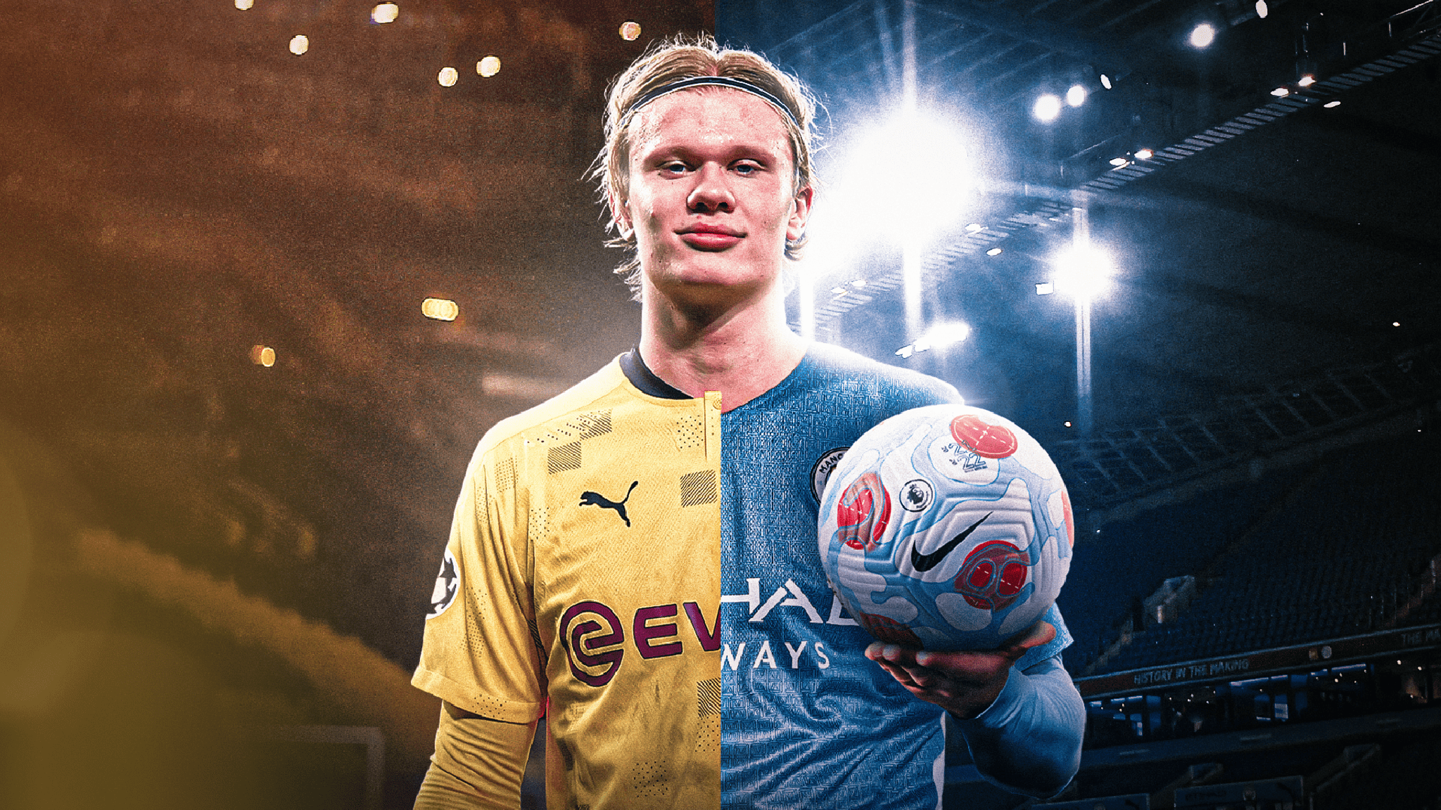 2048x1152 Erling Haaland: Man City confirm agreement to sign Borussia Dortmund striker in £51m deal