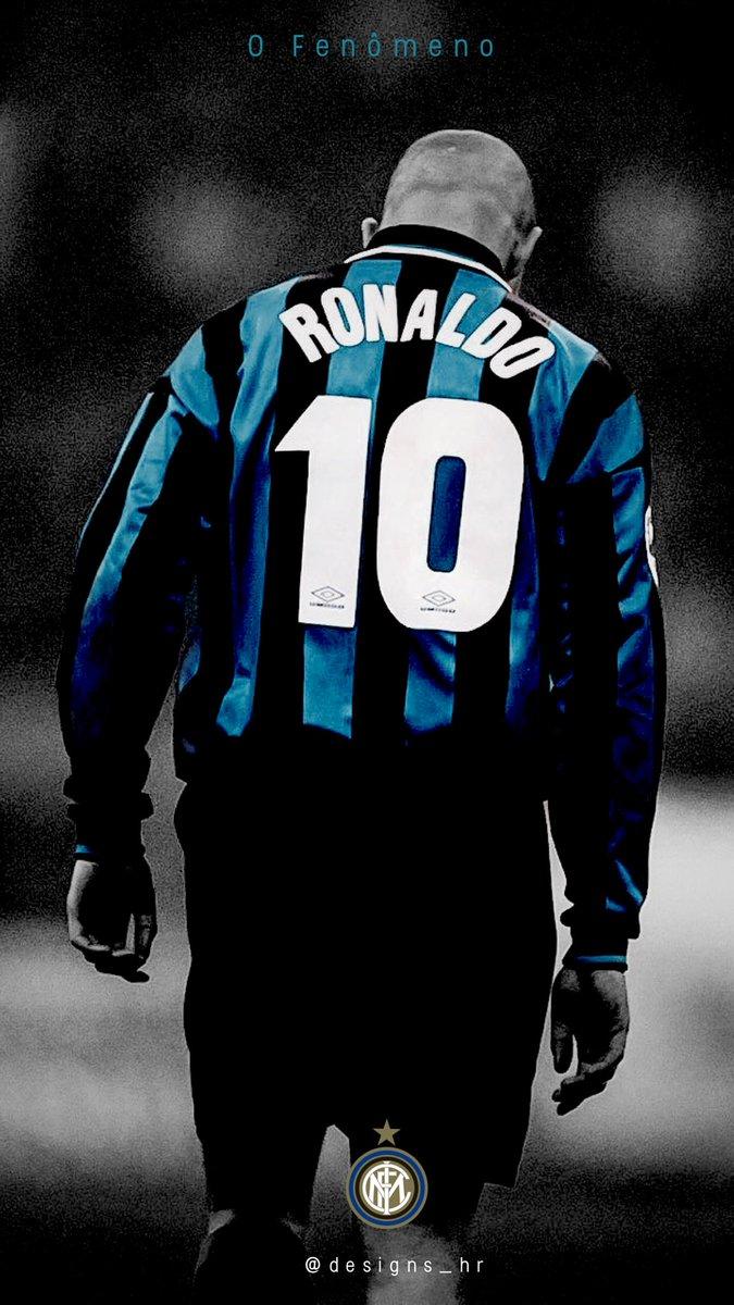 675x1200 HR Designs idol growing up. The best player of a generation. O Fenomeno Ronaldo • Wallpaper & Lockscreen • #ofenomeno #goat #R9