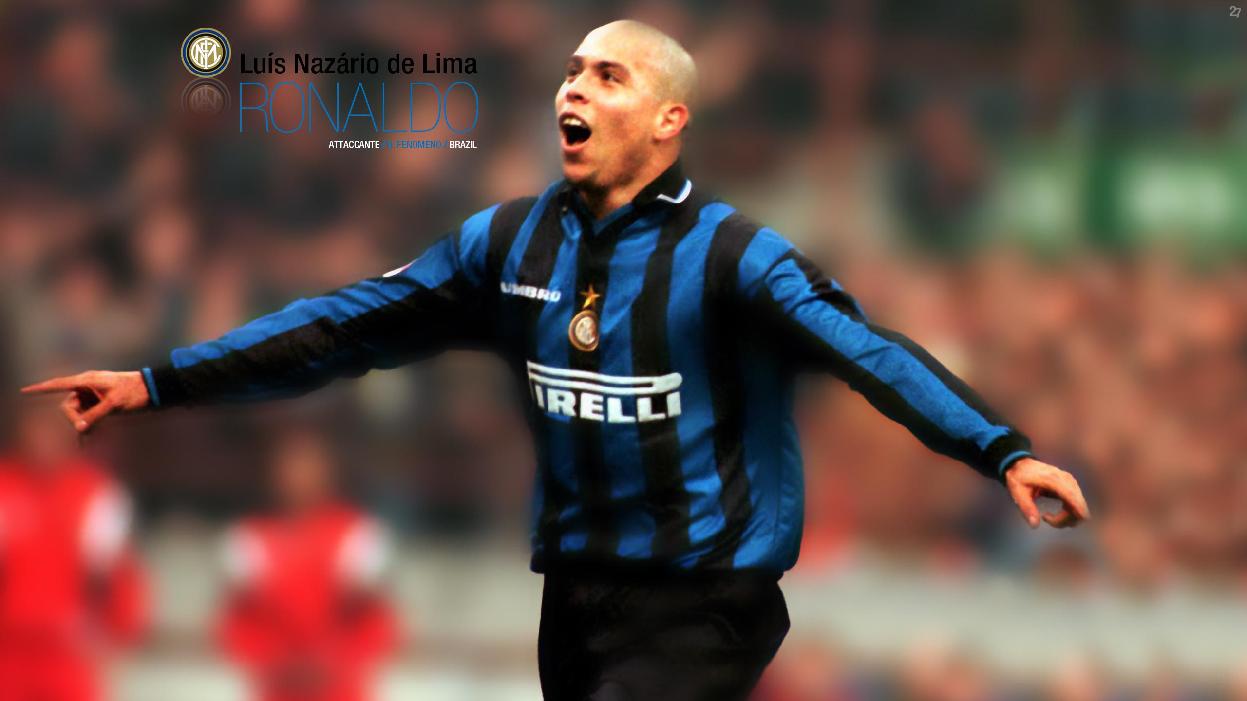 2560x1440 Ronaldo Nazário wallpaper for desktop, download free Ronaldo Nazário picture and background for PC