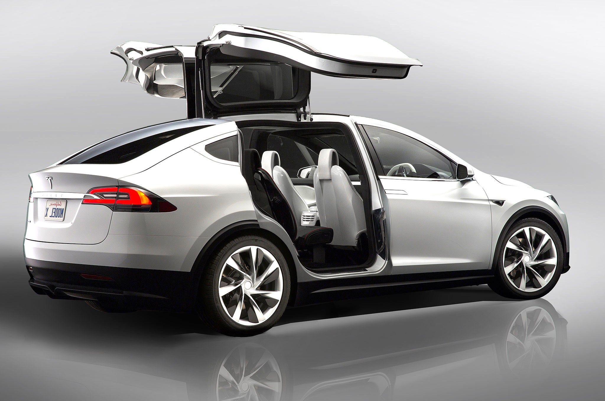 2048x1360 Tesla Model X Doors Wallpaper 66051 2048x1360px