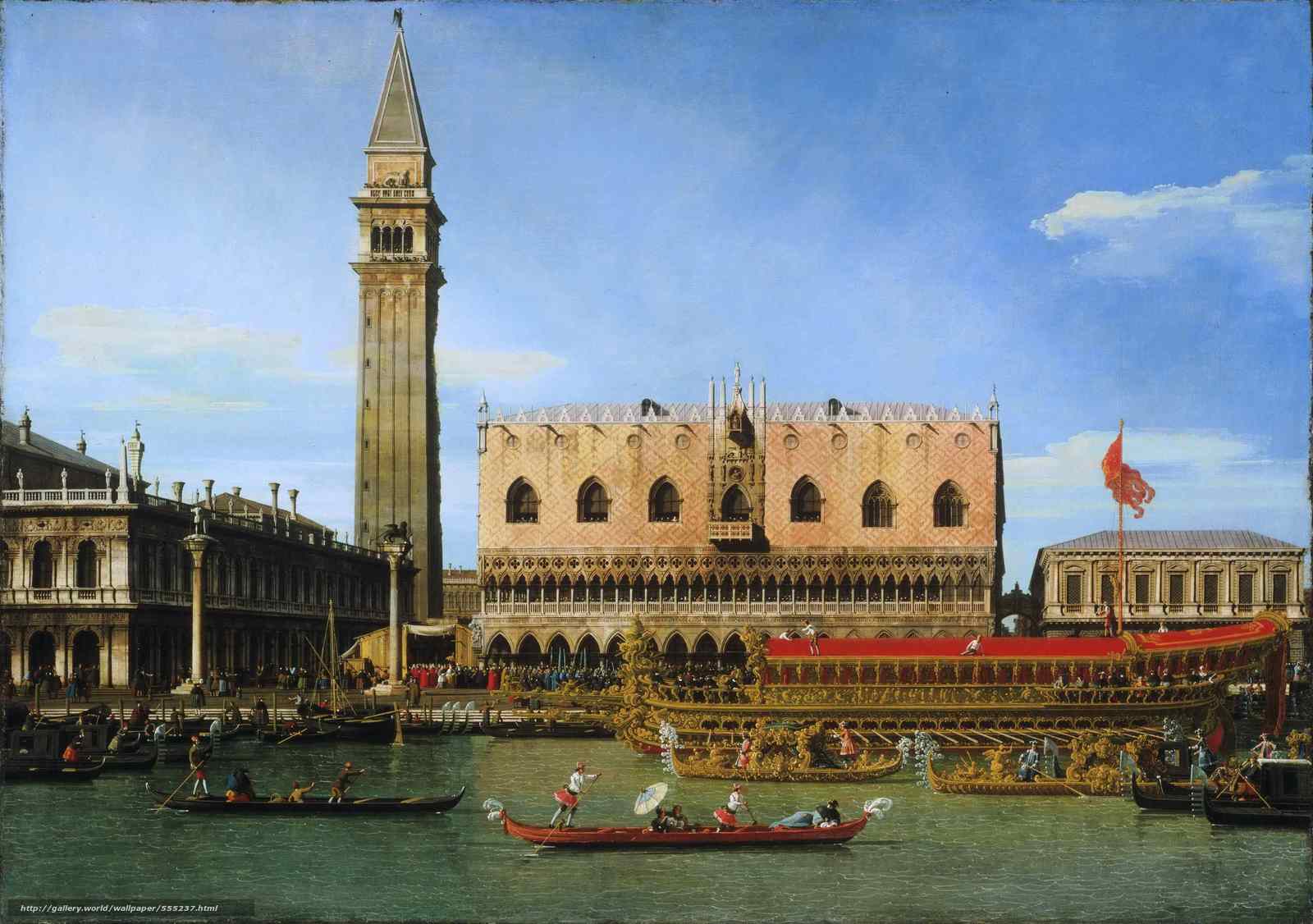 1600x1126 Baixar Wallpaper Veneza, canal, quadro, Canaletto Papis de parede grtis na resoluo 4286x3017