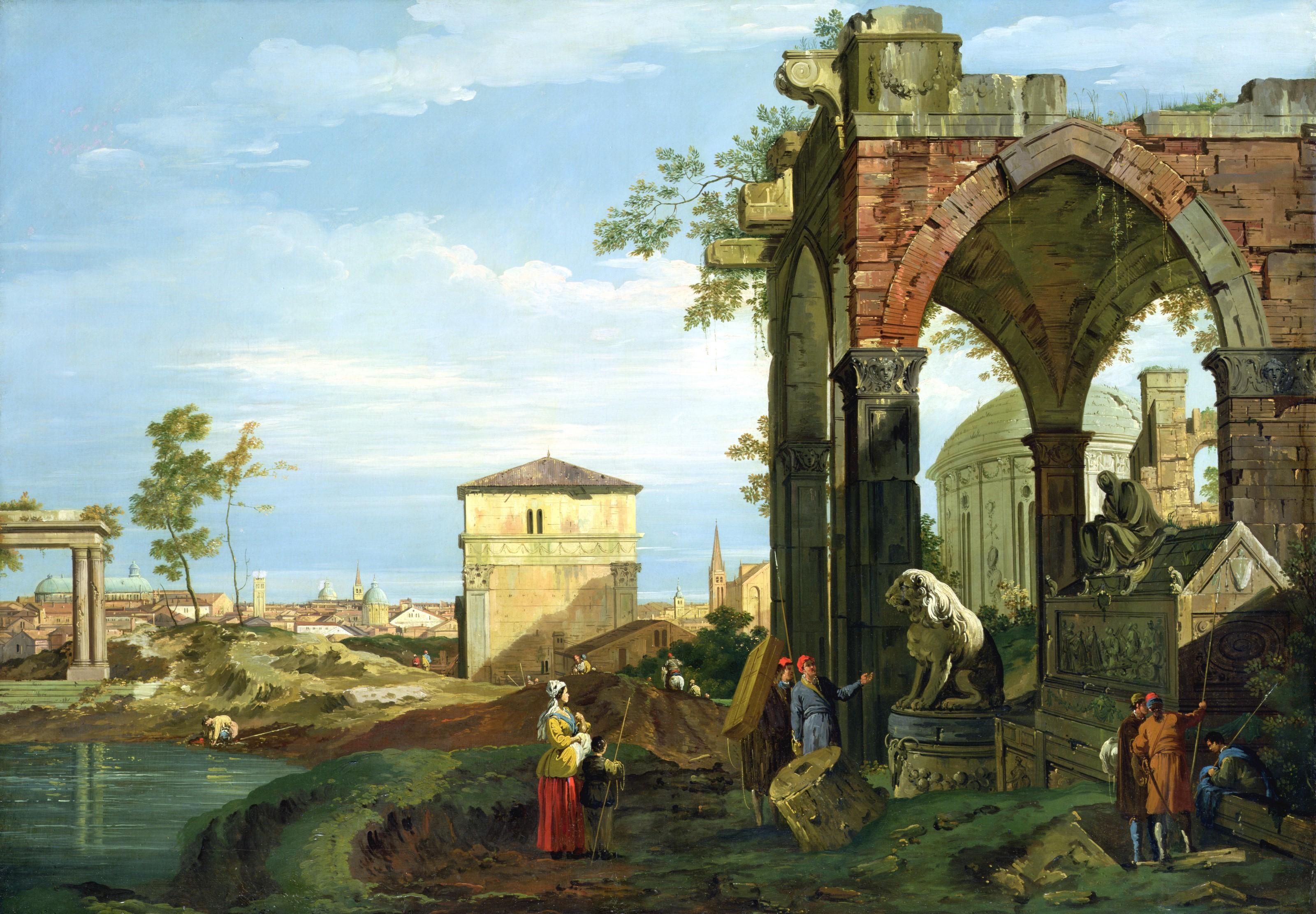 3200x2222 Capriccio With Motifs From Padua Wall Mural Your Way