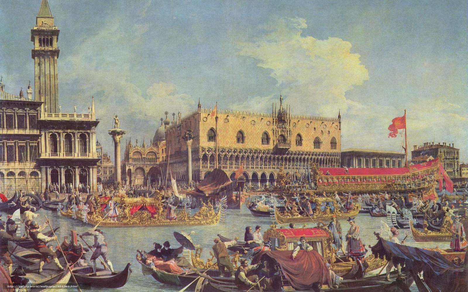 1600x1000 Baixar Wallpaper quadro, Veneza, Antonio Canaletto, Palcio Ducal Papis de parede grtis na resoluo 1680x1050
