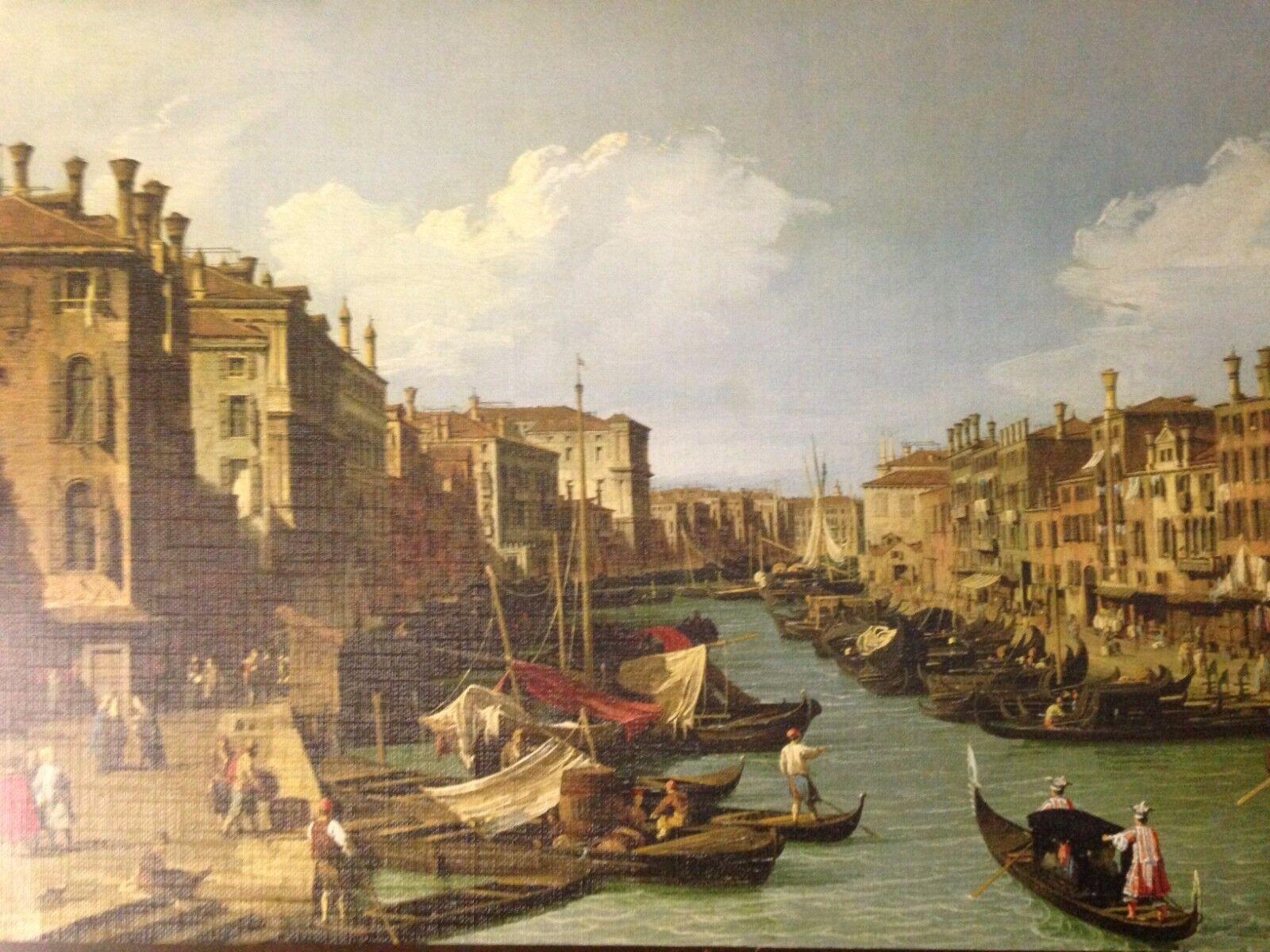 1600x1200 The Grand Canal Near Rialto Bridge By Canaletto