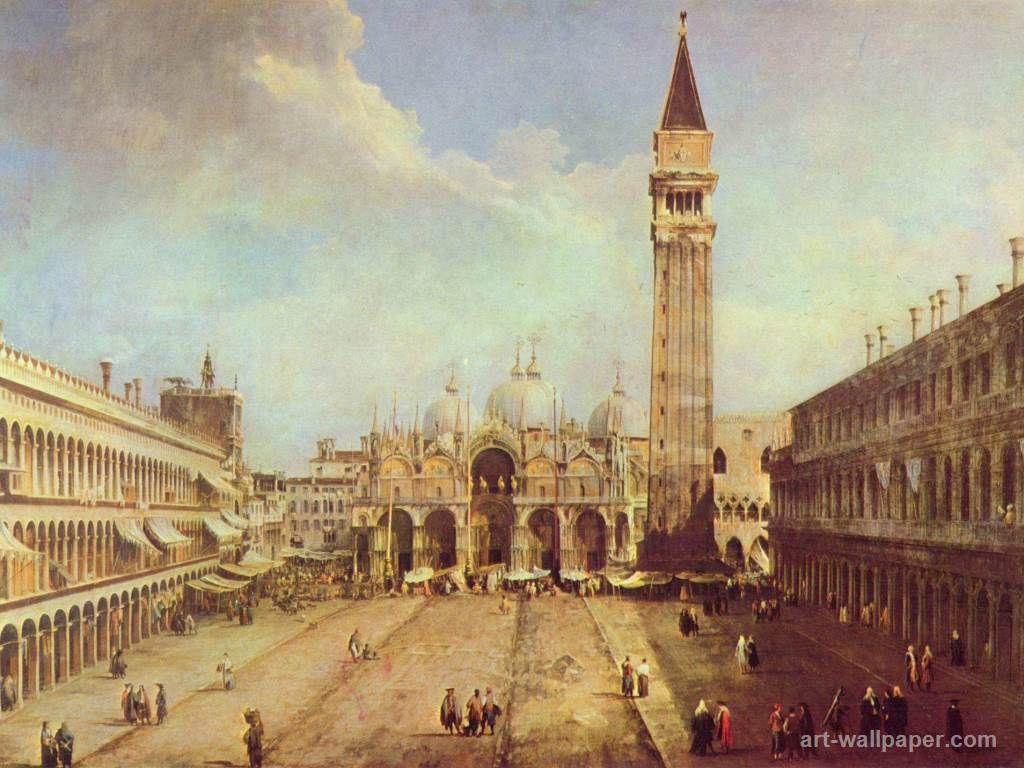 1024x768 CARNIVAL_VENICE Piazza San Marco Canaletto painting (1). Piazza san marco, Canaletto, Painting reproductions