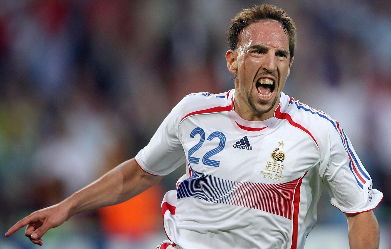 1332x850 Wallpaper France, Sport, Football, Spain, Adidas, Player, Franck Ribery, World Cup The 2006 World Cup, Franck Ribery image for desktop, section спорт