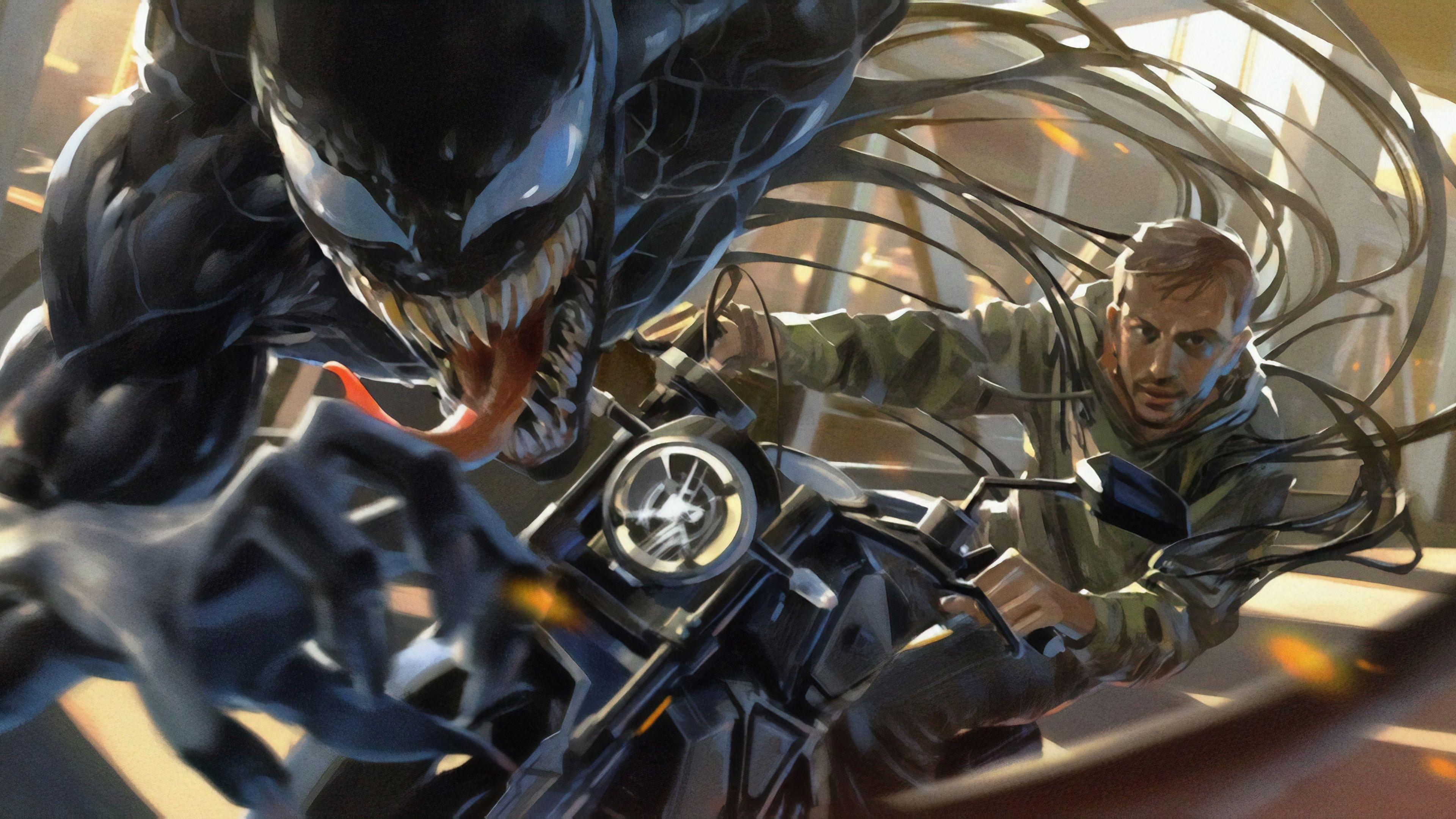 3840x2160 Wallpaper 4k Tom Hardy As Eddie Brock In Venom 4k 2018 Movies