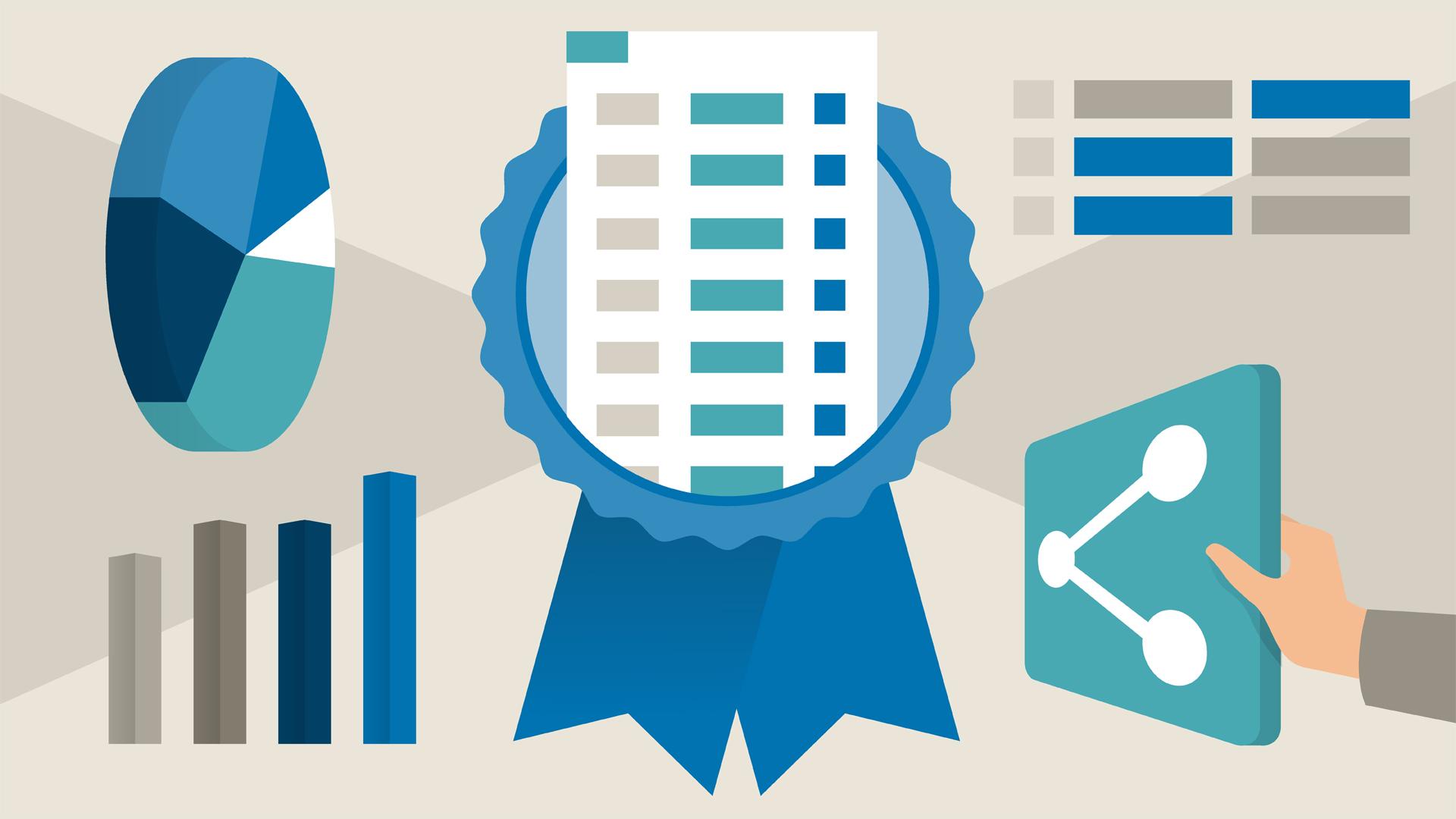 1920x1080 Cert Prep: Excel Associate Office Specialist for Office 2019 Online Class. LinkedIn Learning, formerly