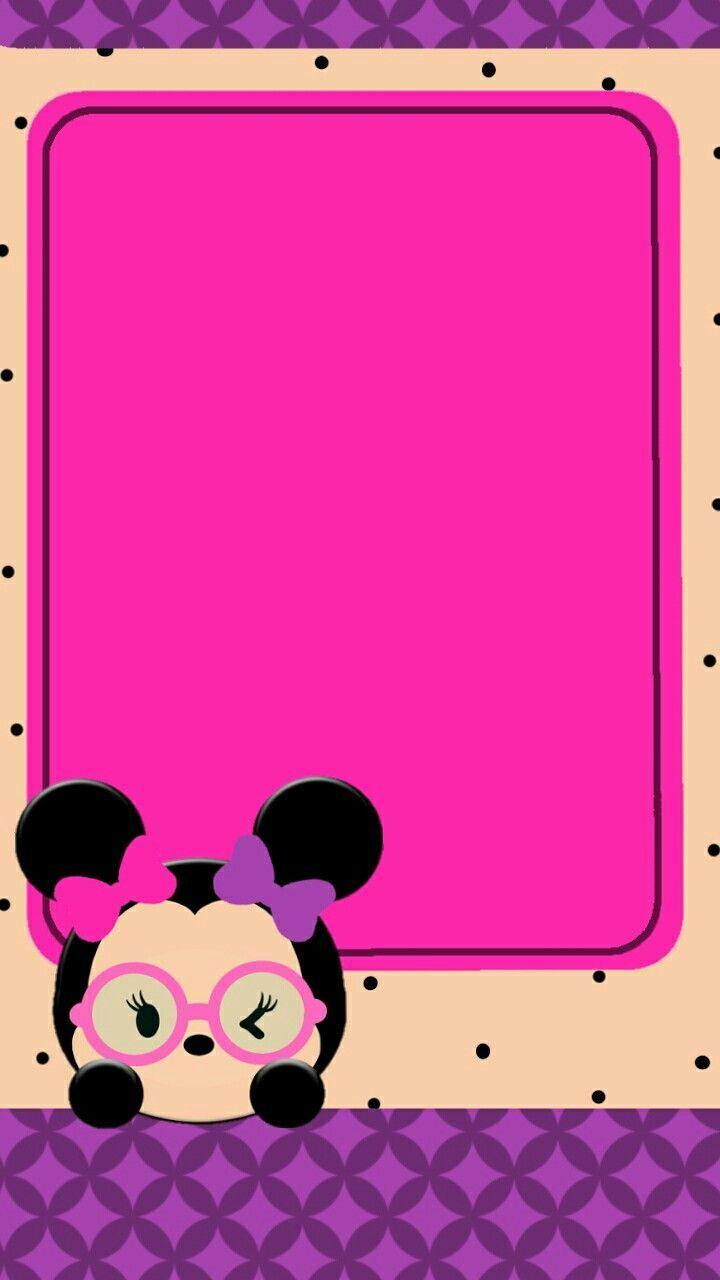 720x1280 tsum tsum #pink #minnie #minniemouse #wallpaper #wall. Cutify Phone
