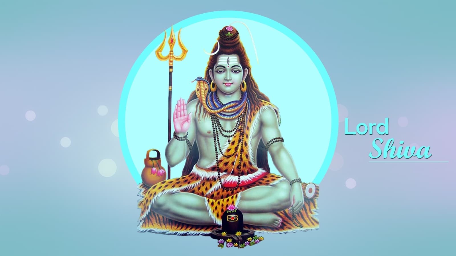 1600x900 Lord Shiva HD Wallpaper